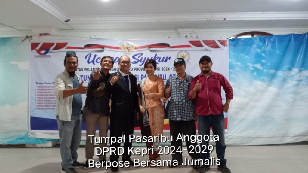 Tumpal A.M Pasaribu Anggota DPRD Kepri Gelar Syukuran Ungkapan Rasa Terima Kasih Kepada Masyarakat